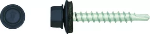 Koelner Wkręty farmerskie z podkładką 4,8 x 35 mm RAL 7024, opakowanie 250 szt OD-48035T7024 - Wkręty - miniaturka - grafika 1