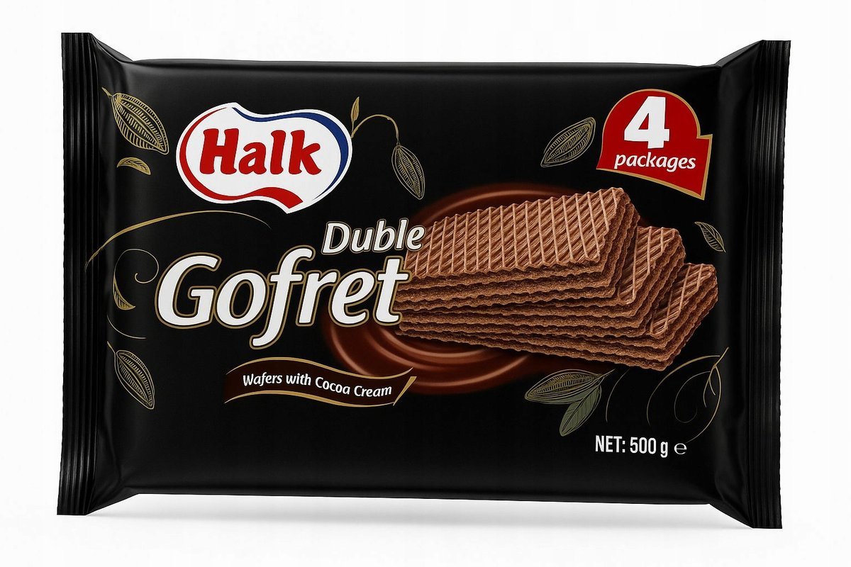 Ulker Halk Gofret Duble 500g