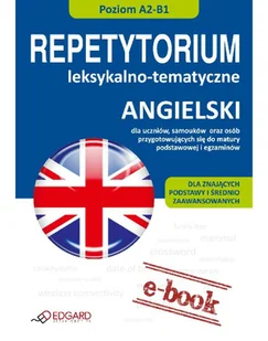 Angielski - Repetytorium leksykalno-tematyczne A2-B1 - Pozostałe książki - miniaturka - grafika 1