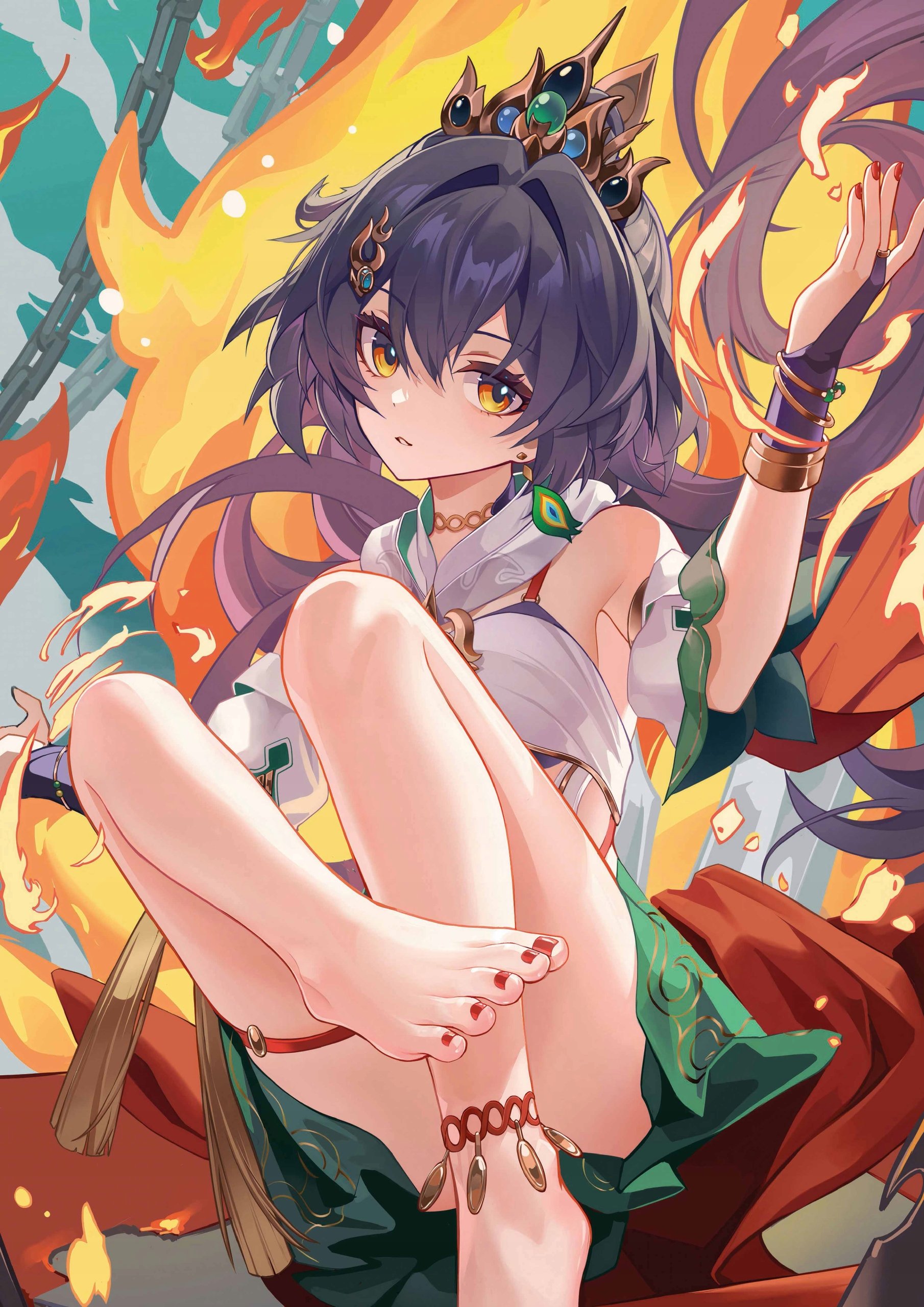 Plakat A3 Honkai Star Rail Hsr Anime Gra Yunli