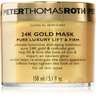 Peter Thomas Roth 24K Gold Mask Pure Luxury Lift And Firm Mask (150ml) - Maseczki do twarzy - miniaturka - grafika 1