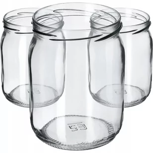 Szklane słoiki Senna 540ml 48 szt. 82mm bez wieczka - Pojemniki kuchenne Szklane słoiki Senna 540ml 48 szt. 82mm bez wieczka - Pojemniki kuchenne - miniaturka - grafika 1