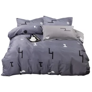 Pościel 160 x 200 3cz Satyna Bawełniana Dalia 17 - Pościel - miniaturka - grafika 2