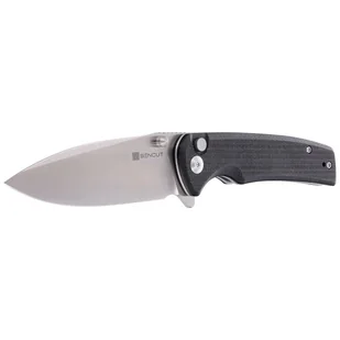 Nóż składany Sencut Sachse Black Micarta, Satin 9Cr18MoV (S21007-1) - Noże - miniaturka - grafika 2