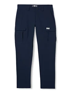 Helly Hansen Męskie spodnie Hh Qd Cargo HH QD Cargo Pants 597 Navy 44 - Spodenki męskie - miniaturka - grafika 1