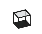 Półki do kuchni - Półka metalowa Qbox czarna 40 cm - miniaturka - grafika 1