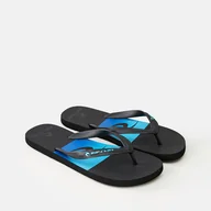 Klapki i japonki męskie - Męskie Klapki RIP CURL 10M FADE TCTC56_9742 – Niebieski - miniaturka - grafika 1