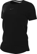 Koszulki i topy damskie - Nike Damskie W Nk One Classic Df Ss Top, Black/Black, FN2798-010, 2XL - miniaturka - grafika 1