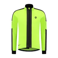 Kurtki męskie - Kurtka rowerowa zimowa męska Rogelli Essential Hi Vis - miniaturka - grafika 1