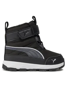 Puma Śniegowce Evolve Boot AC+ Inf 392646 01 Czarny - Buty dla dziewczynek - miniaturka - grafika 1