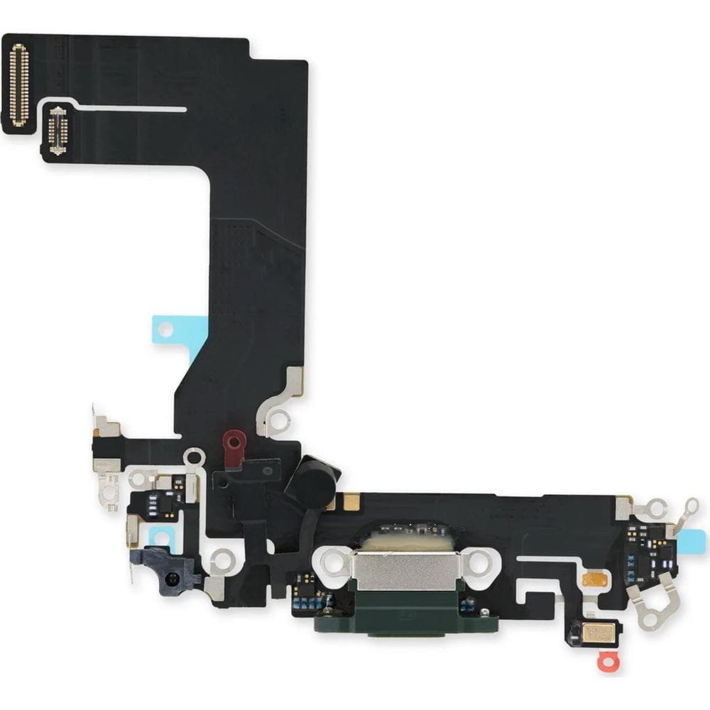 Złącze gniazdo ładowania dock iPhone 13 Mini ORG zielone