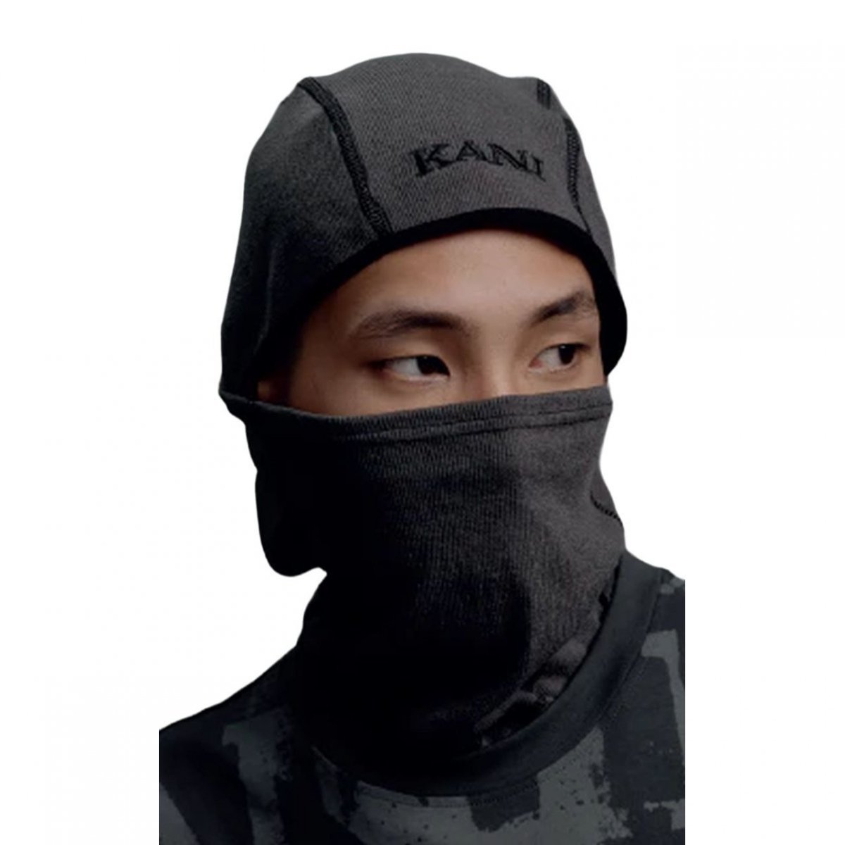 Karl Kani kominiarka Retro Rib Balaclava 70150015 szary OSFM