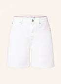 Spodenki damskie - Tommy Hilfiger Szorty Jeansowe weiss - miniaturka - grafika 1