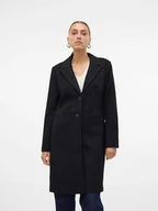 Kurtki damskie - Vero Moda Płaszcz "Blaza" w kolorze czarnym - miniaturka - grafika 1