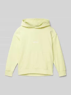 Bluza z kapturem o kroju oversized z nadrukiem - Swetry dla chłopców - miniaturka - grafika 1
