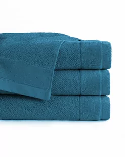 Ręcznik bawełniany Vito 100x150 frotte turkusowy ciemny 550 g/m2 - Ręczniki - miniaturka - grafika 1