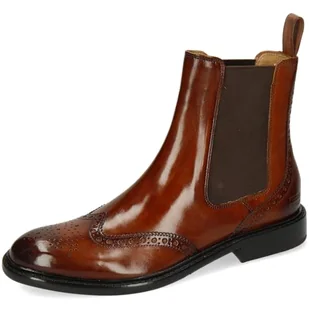 Melvin & Hamilton Botki damskie Sally 112, brązowy, 37 EU wąski - Botki damskie - miniaturka - grafika 1