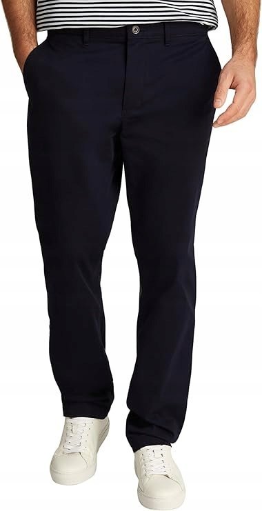 Outlet Tommy Hilfiger Denton MW0MW37873 męskie chinosy granatowe W29 x L28