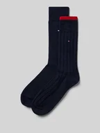 Skarpetki męskie - Skarpety długie z bawełny mieszanej w zestawie 2 szt. - miniaturka - grafika 1