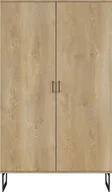Szafy - Elior Drewniana szafa z półkami - Bahama 9X - miniaturka - grafika 1