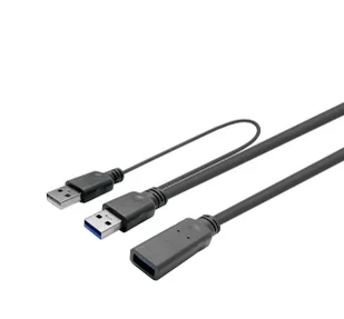 Vivolink PROUSB3AAF5C kabel USB 5 m USB 3.2 Gen 1 (3.1 Gen 1) USB A Czarny - Kable USB - miniaturka - grafika 1