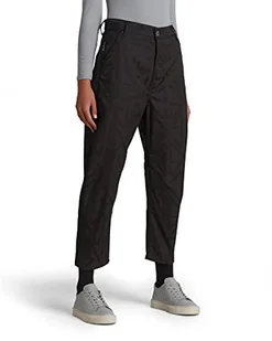 G-STAR RAW Damskie spodnie chinosy 3D Crop, Czarny (Dk Black D20673-c906-6484), 29W - Spodnie damskie - miniaturka - grafika 1