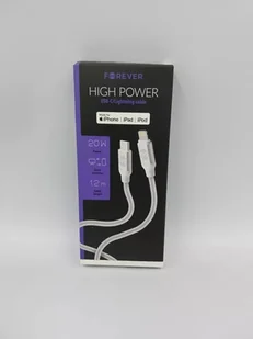 KABEL USB-C DO IPHONE FOREVER 20W 1,2M - Kable USB - miniaturka - grafika 1