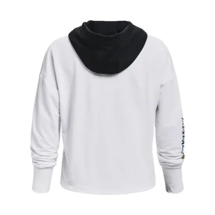 Bluza damska Under Armour Rival Terry Geo Hoodie - Bluzy sportowe damskie - miniaturka - grafika 2