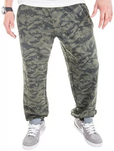 Męskie spodnie dresowe moro ''Teodoro'' Carlo Lamon - Spodnie sportowe męskie - miniaturka - grafika 1