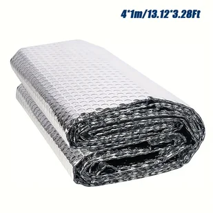 Arkusz Izolacyjny Z Folii Aluminiowej, Wytrzymała Odblaskowa Izolacyjna, Utrzymuje Ciepło Zimą, Zimno Latem, Do Okien, Drzwi, Samochodu - Inne - miniaturka - grafika 1