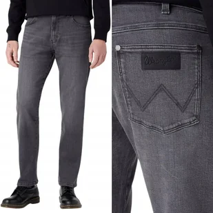 Wrangler FRONTIER RELAXED Blackout PROSTE LUŹNE SZARY DżINS W36 L30 - Spodnie męskie - miniaturka - grafika 1