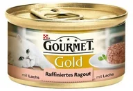 Mokra karma dla kotów - Purina Gourmet Gold Ragout, 12 x 85g - Łosoś - miniaturka - grafika 1