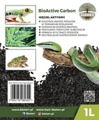 Akcesoria do terrarium - Bioactive Carbon Węgiel Aktywny 1L - Dodatek Do Podłoża -Terrarium Roślinne - miniaturka - grafika 1