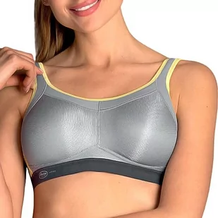Anita Active Damski biustonosz sportowy Momentum, Iconic Grey, 105D - Biustonosze - miniaturka - grafika 1