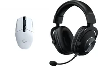 Myszki - Logitech G305 Lightspeed Biała 910-005291 + G Pro X Czarne 981-000818 - miniaturka - grafika 1