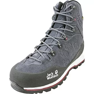 Trampki damskie - Jack Wolfskin Wilderness Xt Texapore Mid damskie buty trekkingowe - szary - 38 EU - grafika 1