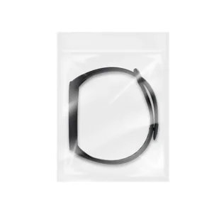 Opaska zamienna silikonowa do Xiaomi Mi Band 7 / 6 / 5 czarny - Smartband - miniaturka - grafika 9