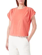 Koszulki i topy damskie - BOSS C_epleats t-shirt damski, Bright Orange821, M - miniaturka - grafika 1