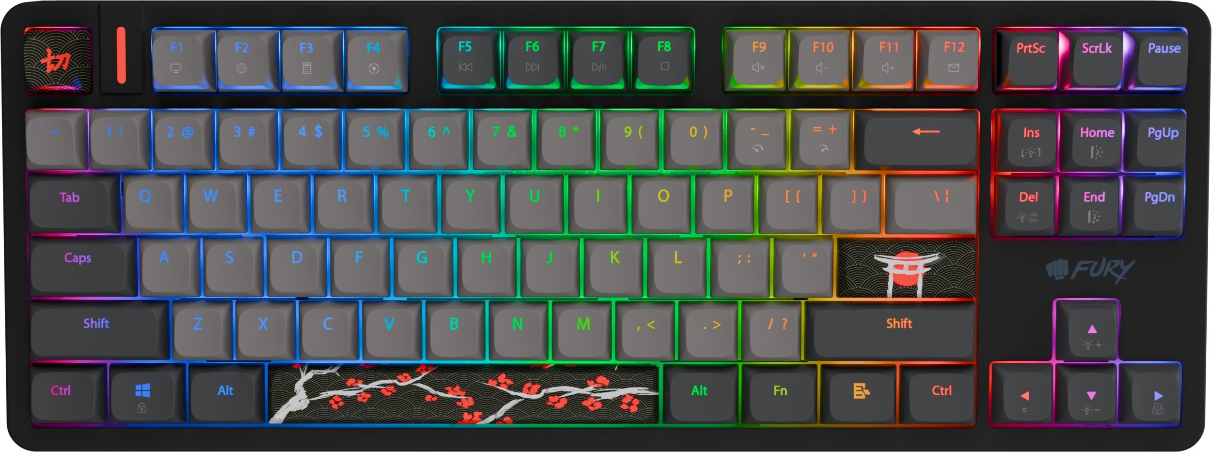 Fury Kanabo K6 Gateron Magnetic Orange NFU-2364