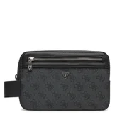 Kosmetyczki, organizery i kuferki - Kosmetyczka Guess PMLOLO P5239 Czarny - miniaturka - grafika 1