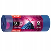 Worki na śmieci - Paclan 35l Worki na odpady Premium (15 sztuk) - miniaturka - grafika 1
