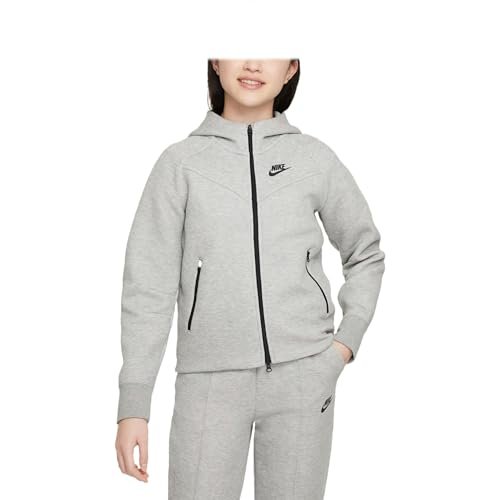 Nike Dziewczęca Tech Fleece Hoodie Full Zip Ls Jacket (1 opakowanie)
