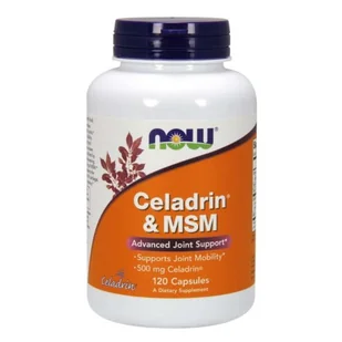 Now Foods NOW Celadrin&MSM 120caps - Witaminy i minerały - miniaturka - grafika 1