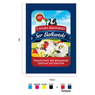 Ser Ba łkański z 200g.krowiego 5900001447581 - Sery - miniaturka - grafika 1