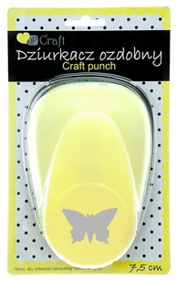 Dziurkacz Ozdobny 7,5 cm Motyl - Scrapbooking - miniaturka - grafika 1