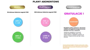 Plan abonamentowy GOLD 30/1rok - Kamery do monitoringu - miniaturka - grafika 2