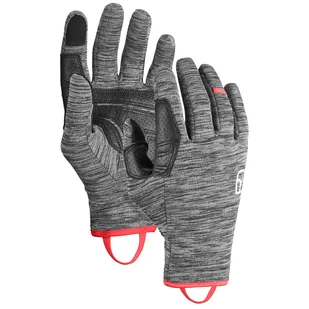 Rękawiczki damskie Ortovox Fleece Light Glove W Rozmiar rękawiczek: L / Kolor: czarny - Rękawice narciarskie - miniaturka - grafika 1