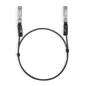 Pozostałe akcesoria sieciowe - TP-Link TL-SM5220-1M kabel InfiniBand / światłowodowy SFP+ DAC Czarny - miniaturka - grafika 1