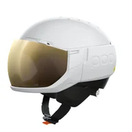 Kaski narciarskie - POC Levator MIPS, kask narciarski z daszkiem, biel wodorowa - miniaturka - grafika 1