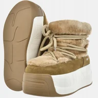 Śniegowce damskie - ŚNIEGOWCE DAMSKIE NA PLATFORMIE WYSOKIE BUTY ZIMOWE BIG STAR OO274A207 AW24 - miniaturka - grafika 1